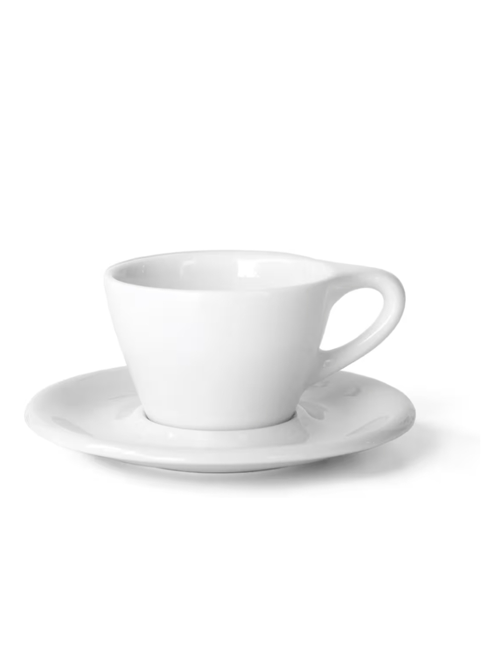 notNeutral NWT Fine Porcelain Lino Double Cappuccino Cup And Saucer 6oz